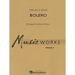Hal Leonard Bolero (Young Concert Band Edition) (MusicWorks Grade 2) Concert Band Level 2 Arranged by Johnnie Vinson