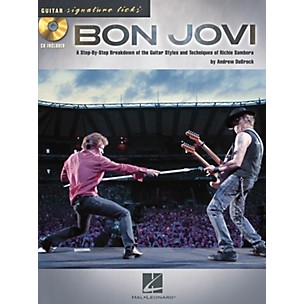 Hal Leonard Bon Jovi Guitar Signature Licks Book/CD