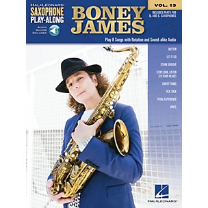 Hal Leonard Boney James Saxophone Play-Along Volume 13 Book/Audio Online