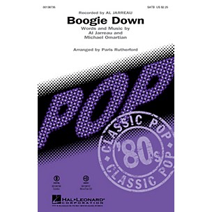 Hal Leonard Boogie Down ShowTrax CD by Al Jarreau Arranged by Paris Rutherford