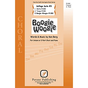 PAVANE Boogie Woogie (from Solfege Suite #3) 2-Part composed by Ken Berg