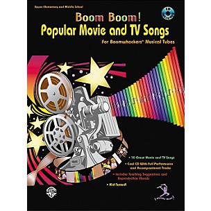 Alfred Boom Boom! Popular Movie and TV Songs for Boomwhackers (Book/Online Audio)