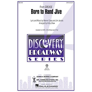 Hal Leonard Born to Hand Jive (from Grease) (3-Part Mixed) 3-Part Mixed Arranged by Kirby Shaw