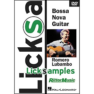 Hal Leonard Bossa Nova Guitar Licksamples (DVD)