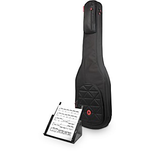 Road Runner Boulevard II Electric Bass Gig Bag w/ PROP-IT Portable Music Stand