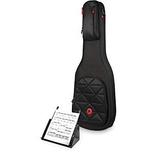 Road Runner Boulevard II Electric Guitar Gig Bag With PROP-IT Portable Music Stand -