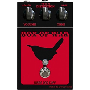 Wren And Cuff Box of War OG Fuzz Effects Pedal