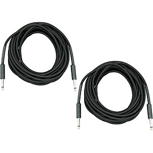 Musician's Gear Braided Instrument Cable 1/4", 30 Ft. 2-Pack