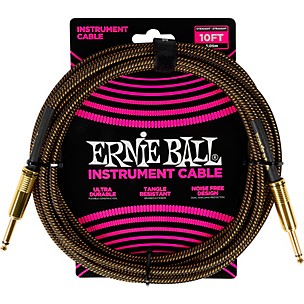 Ernie Ball Braided Instrument Cable Straight/Straight