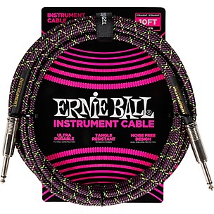 Ernie Ball Braided Instrument Cable Straight/Straight