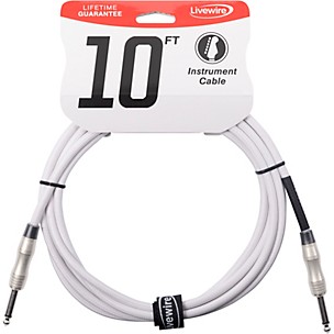 Livewire Braided Instrument Cable With Ergonomic Connectors