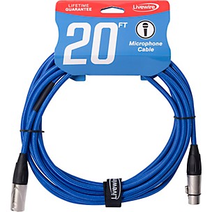 Livewire Braided XLR Microphone Cable