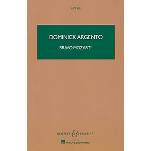 Boosey and Hawkes Bravo Mozart! Boosey & Hawkes Scores/Books Series Composed by Dominick Argento