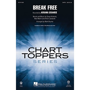 Hal Leonard Break Free ShowTrax CD by Ariana Grande Arranged by Mark Brymer