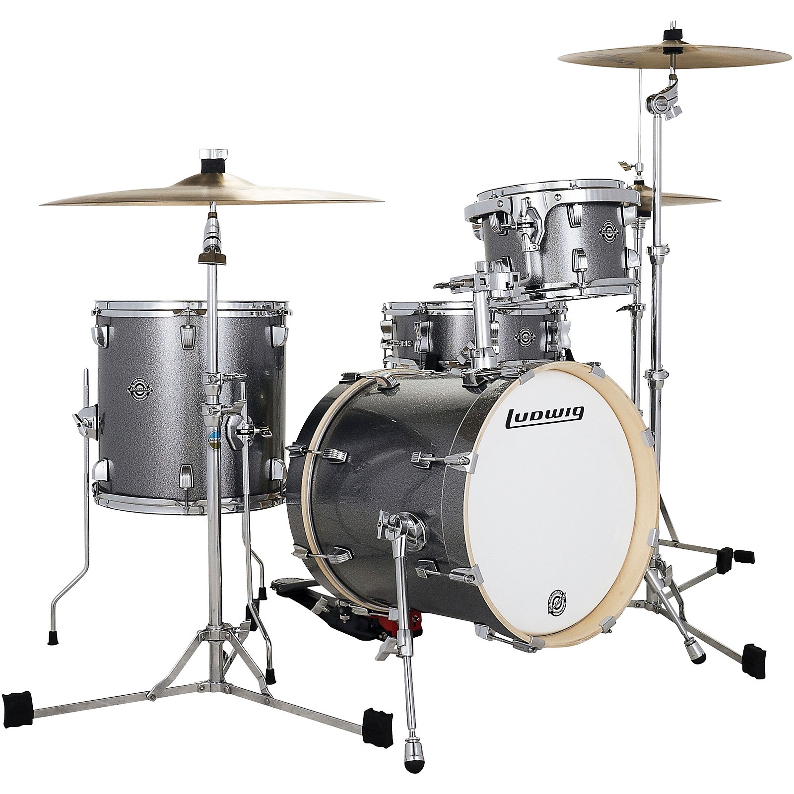 Ludwig Breakbeats by Questlove 4-Piece Drum Shell Pack - | Music