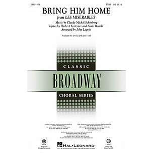 Hal Leonard Bring Him Home (from Les Misérables) TTBB arranged by John Leavitt