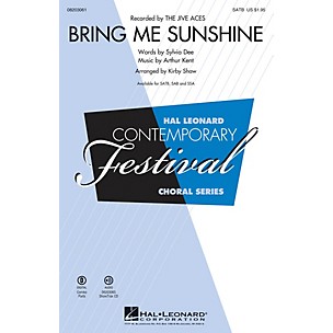 Hal Leonard Bring Me Sunshine SSA Arranged by Kirby Shaw