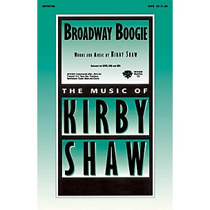 Hal Leonard Broadway Boogie ShowTrax CD Composed by Kirby Shaw