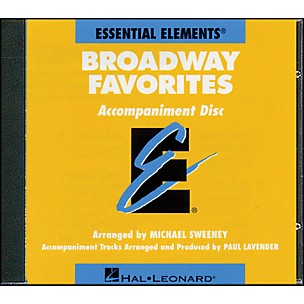 Hal Leonard Broadway Favorites - CD Essential Elements Band CD Accompaniment