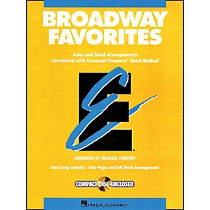 Hal Leonard Broadway Favorites Bass Clarinet Essential Elements Band