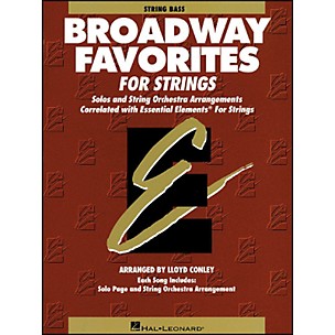 Hal Leonard Broadway Favorites for Strings String Bass Essential Elements