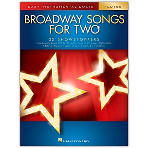 Hal Leonard Broadway Songs for Two Flutes - Easy Instrumental Duets