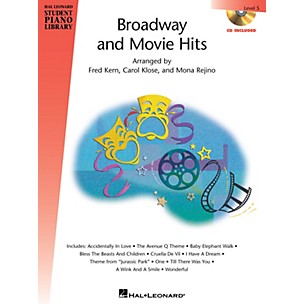 Hal Leonard Broadway and Movie Hits - Level 5 - Book/CD Pack Piano Library Series Book with CD