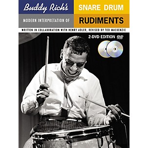 Music Sales Buddy Rich's Modern Interpretation Of Snare Drum Rudiments 2-DVD Edition