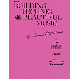 Alfred Building Technic with Beautiful Music Book I Violin