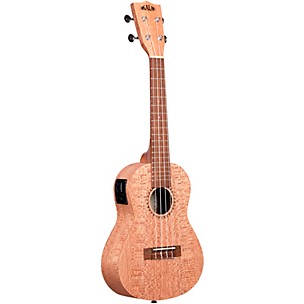 Kala Burled Meranti Concert Acoustic Electric Ukulele