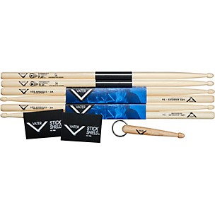 Vater Buy 2 pair 5A Wood and 1 Pair Extended Play 5A wood, get 1 pair Stick Shield and 1 Vater Key Chain