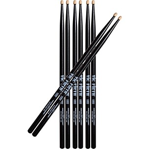 Vic Firth Buy 3 Pairs Black Extreme Drum Sticks, Get 1 Pair Free