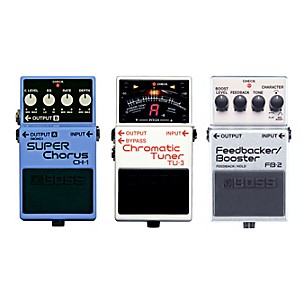 Boss Buy All 3 Herman Li Boss Pedals (CH-1, FB-2, TU-3) And Get A Free BCB30 Pedalboard