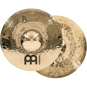 MEINL Byzance Brilliant 14" Heavy Hammered Hi-Hats