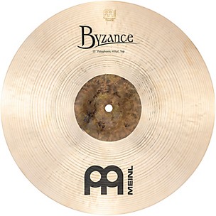 MEINL Byzance Brilliant Polyphonic Hi-Hat Cymbals -
