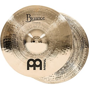 MEINL Byzance Heavy Hi-Hat Brilliant Cymbals