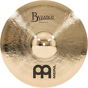 MEINL Byzance Medium Thin Crash Brilliant Cymbal