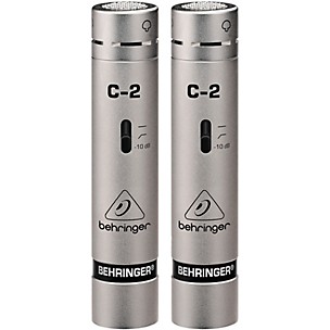 Behringer C-2 Small-Diaphragm Condenser Microphone Pair