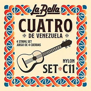 LaBella C11 Cuatro de Venezuela 4 String Set