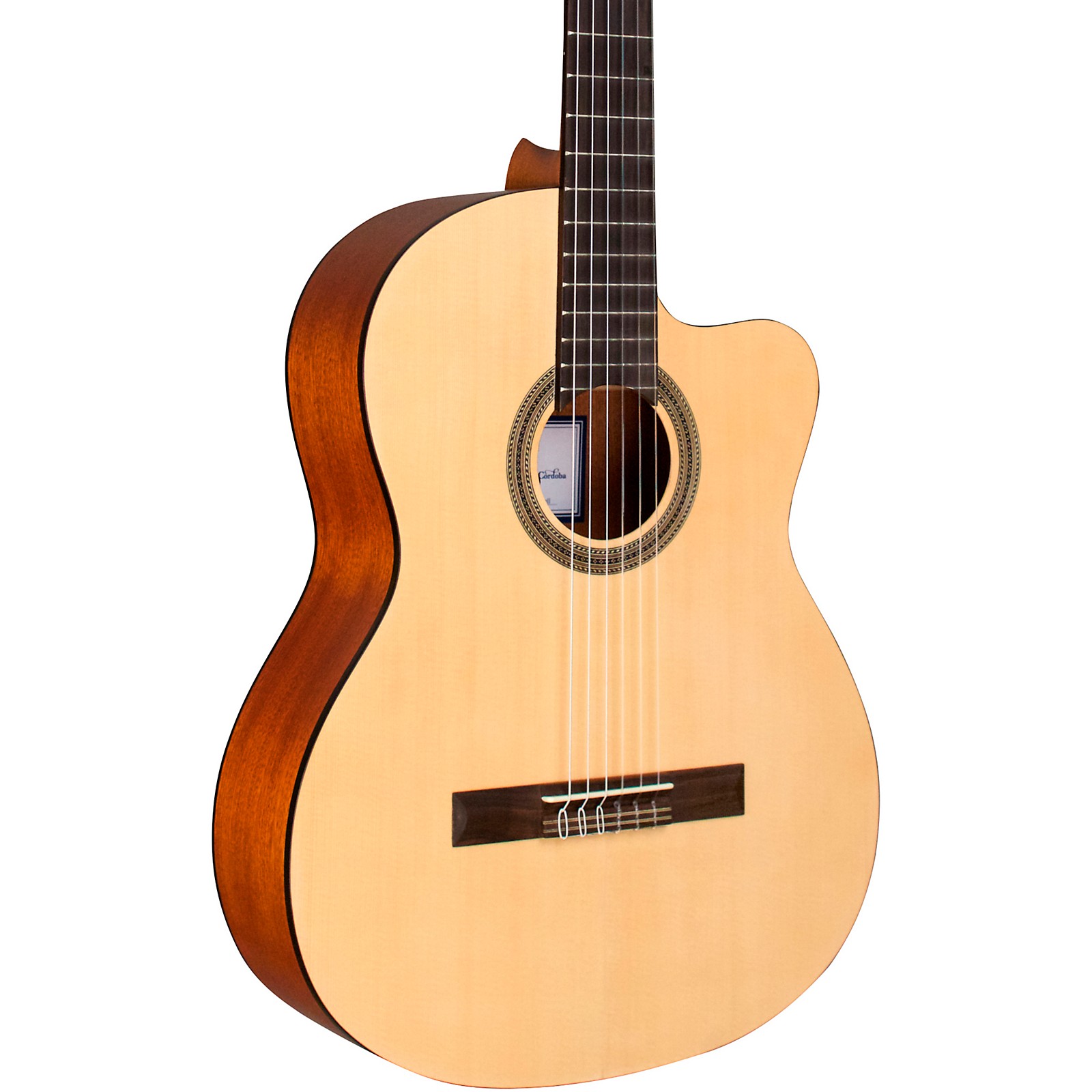Cordoba C1M CE Protege Cutaway Nylon String Acoustic Electric