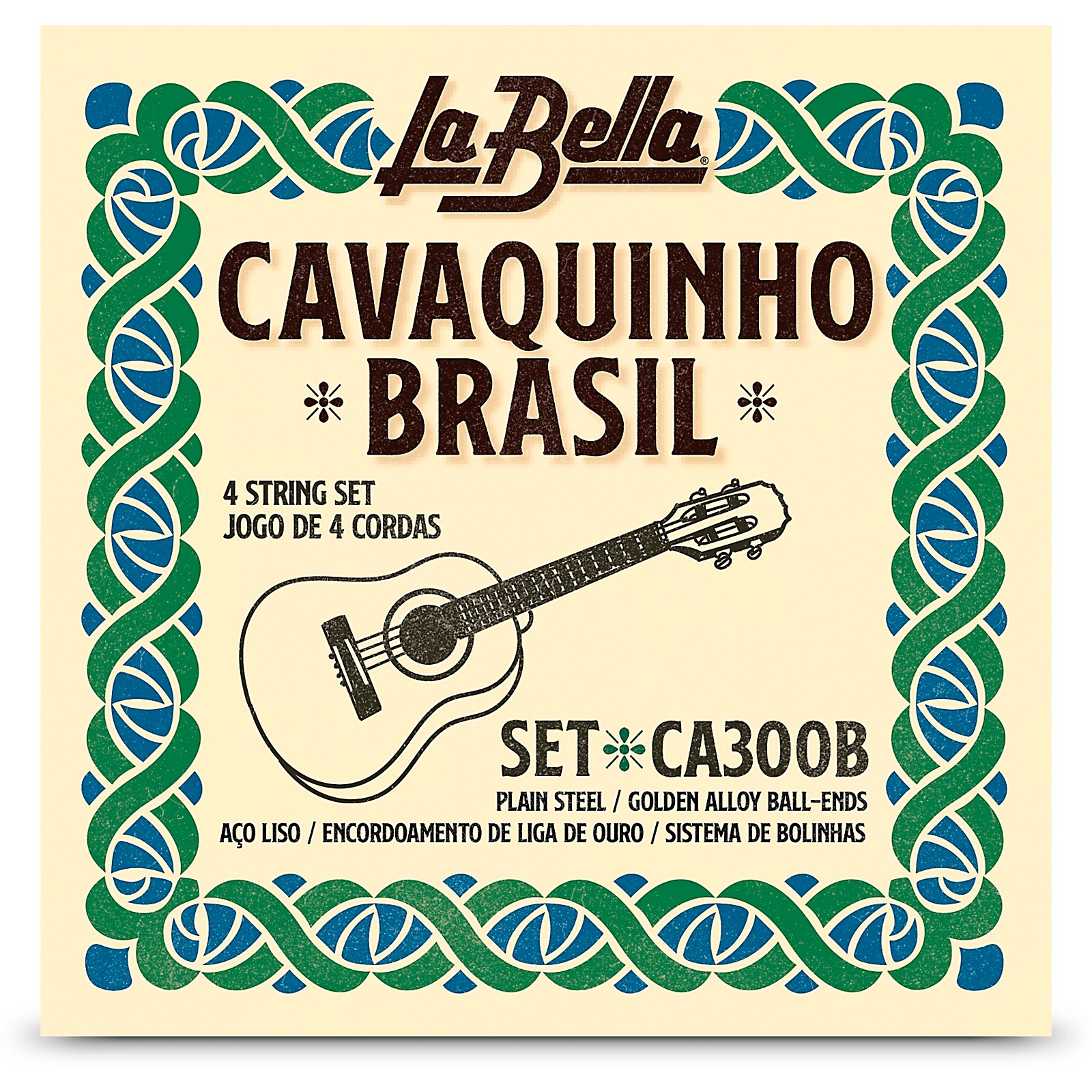 La Bella CA300B Cavaquinho Brazil 4-String Set | Music & Arts