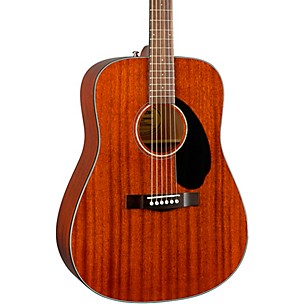 Fender CD-60S All-Mahogany Dreadnought Acoustic Guitar -