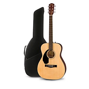 Fender CD-60S LH Dreadnought Left-Handed Acoustic Guitar With Bag