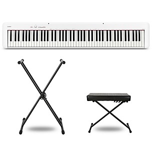 Casio CDP-S110 Digital Piano With X-Stand & Bench -