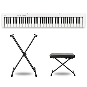 Casio CDP-S110 Digital Piano With X-Stand and Bench