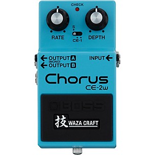 BOSS CE-2W Chorus Waza Craft Guitar Effects Pedal