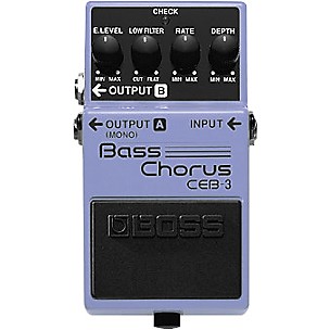 BOSS CEB-3 Bass Chorus Effects Pedal