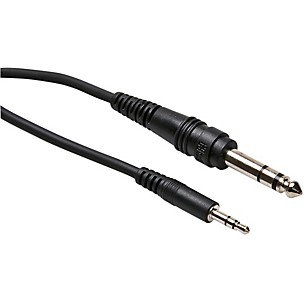 Hosa CMS103 3.5mm Male TRS to 1/4" Male TRS Stereo Interconnect Patch Cable