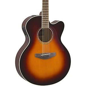 Yamaha CPX600 Medium Jumbo Acoustic-Electric Guitar