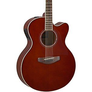 Yamaha CPX600 Medium Jumbo Acoustic-Electric Guitar